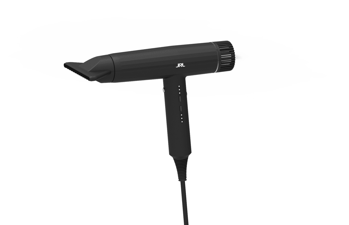 JRL USA Forte Pro Dryer - Ionic, 3 Settings for Speed and Temp, Ceramic (Black)