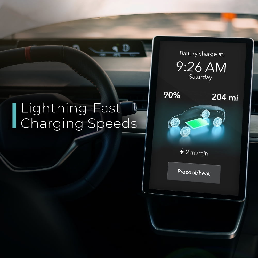 Lectron Tesla Supercharger (NACS) to CCS Electric Vehicle Adapter - 500 Amps / 1,000V - Fast Charge Your CCS1 EV at Tesla Superchargers with Vortex Plug
