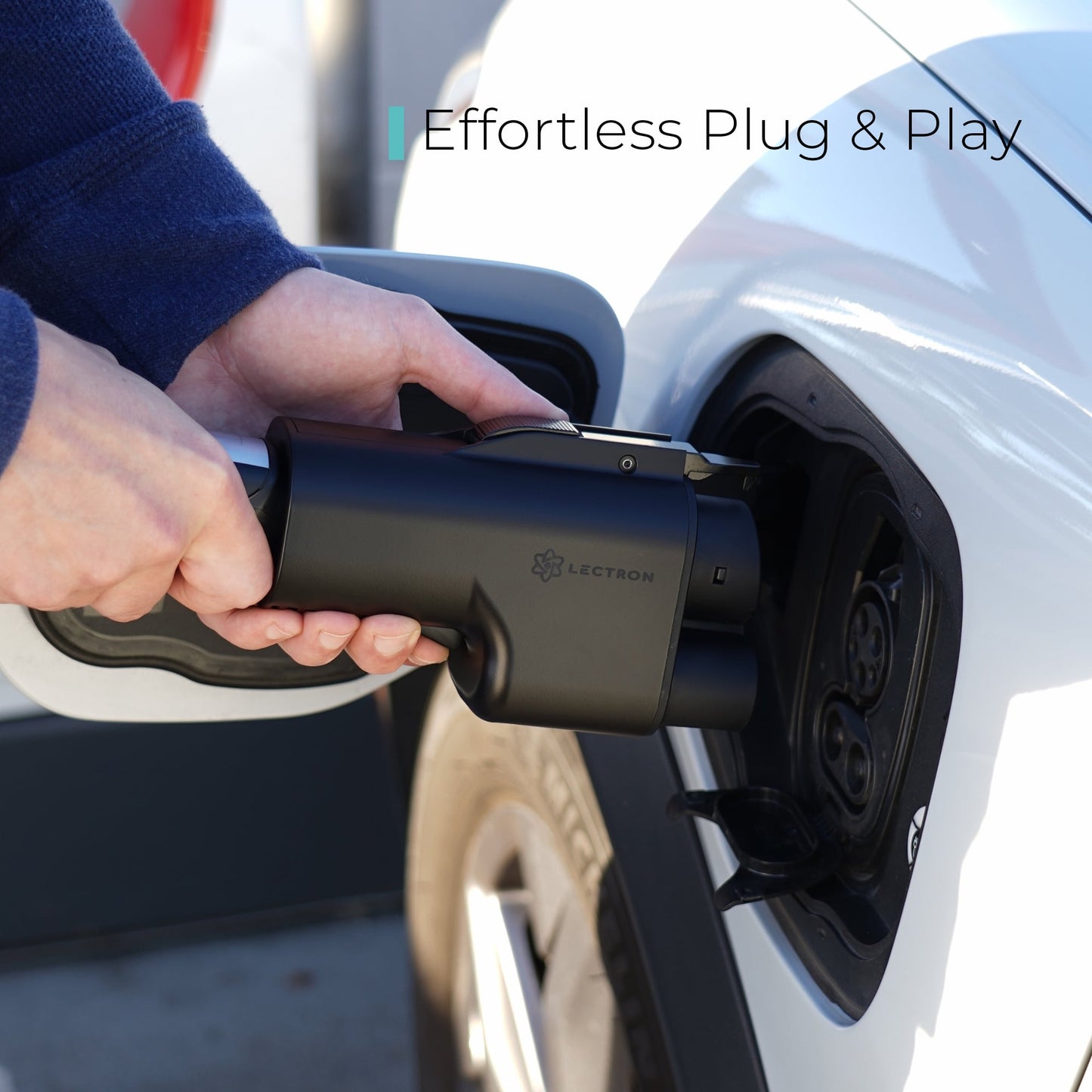 Lectron Tesla Supercharger (NACS) to CCS Electric Vehicle Adapter - 500 Amps / 1,000V - Fast Charge Your CCS1 EV at Tesla Superchargers with Vortex Plug