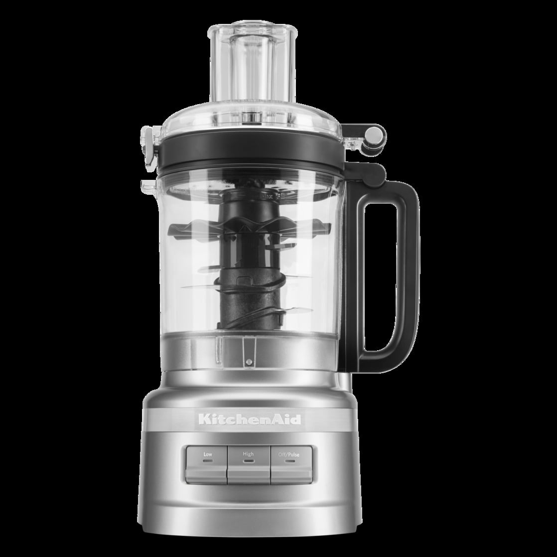 KitchenAid 9 Cup Food Processor, Contour Silver, KFP0921