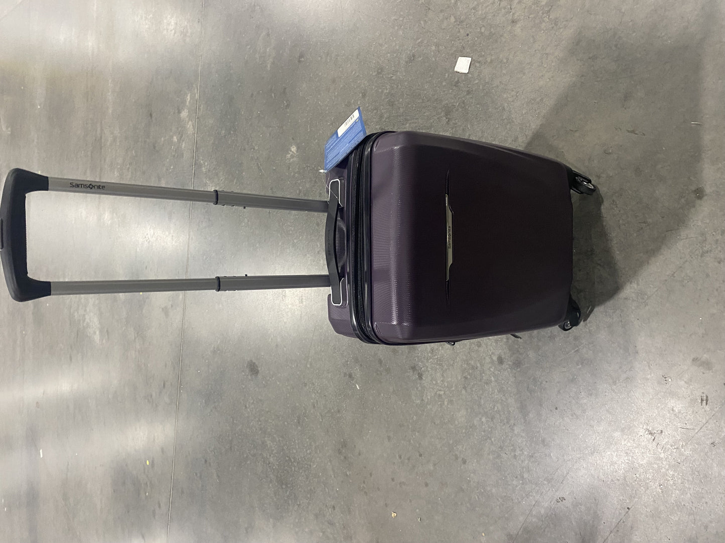 SAMSONITE WINFIELD 3 DLX HARDSIDE EXPANDABLE LUGGAGE, 20" CARRY ON - PURPLE