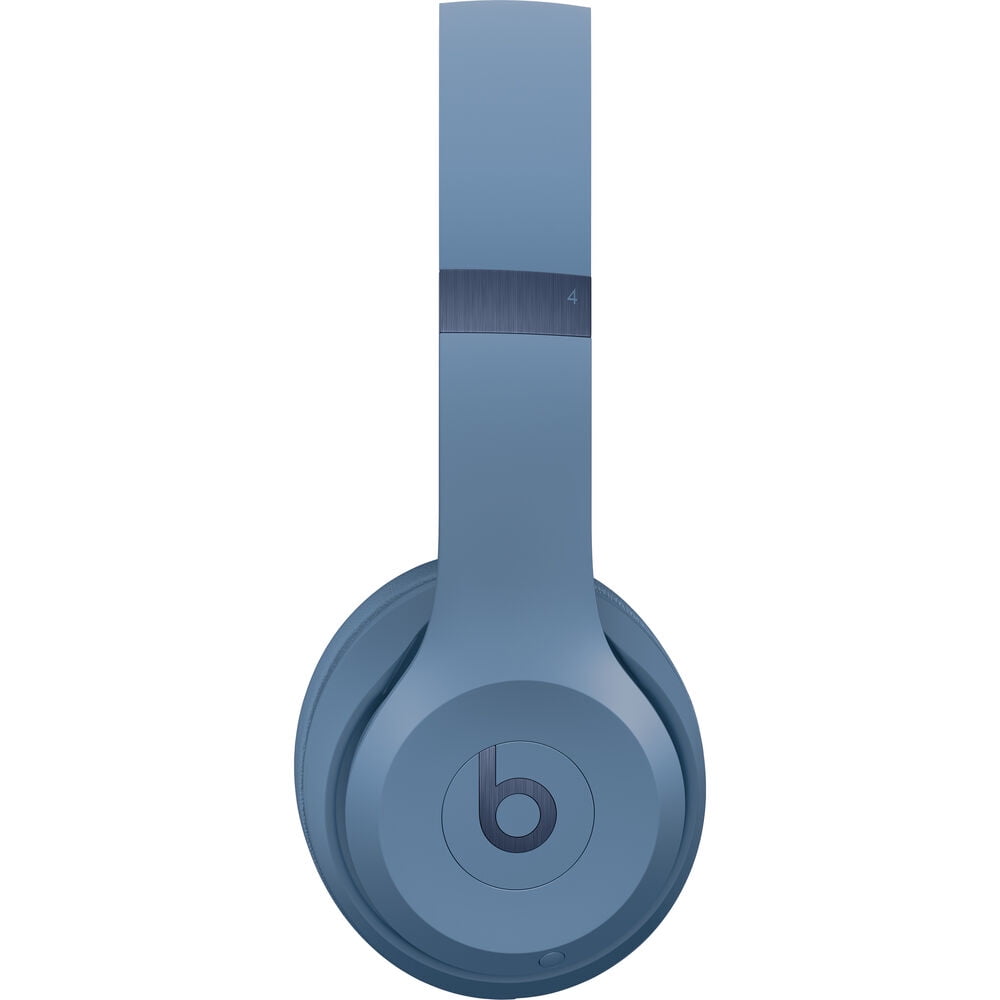Beats Solo 4 Wireless On-Ear Headphones (Slate Blue) Bundle with Accessories