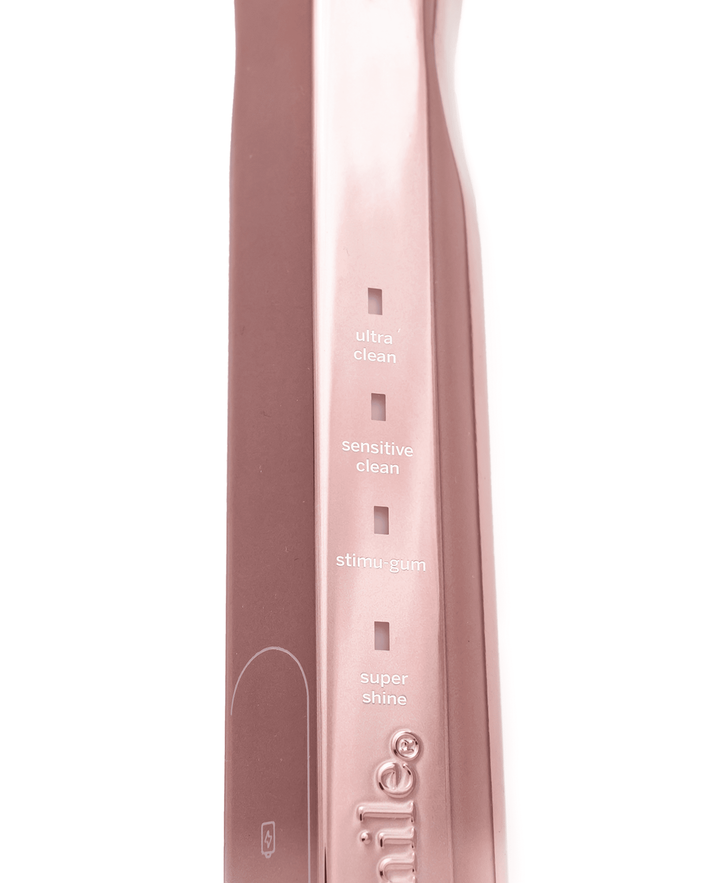 Supersmile Zina45 Sonic Pulse Electric Toothbrush - Rechargeable Whitening Toothbrush w/Polishing Head - 4 Cleaning Modes, Silver
