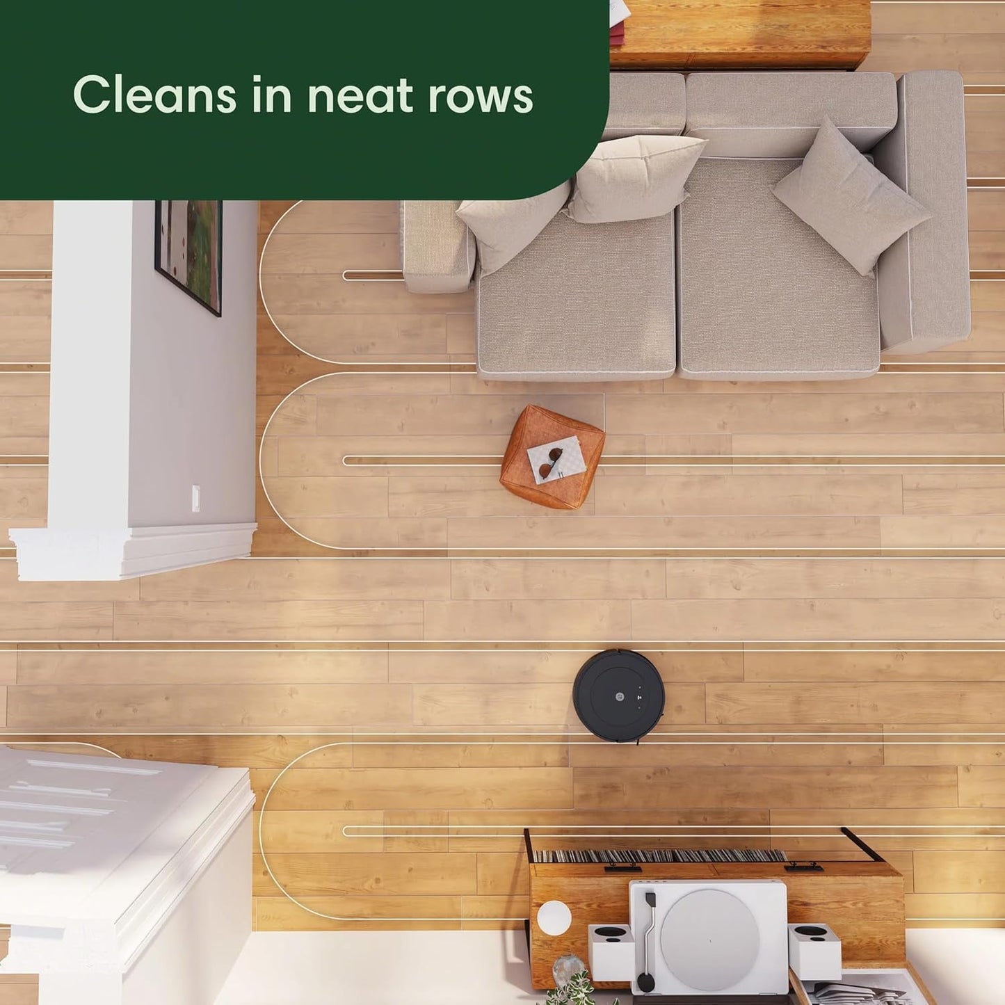 iRobot Roomba Combo Robot Vacuum &amp; Mop (Y0110) - Easy to use, Power-Lifting Suction, Vacuums and mops, Multi-Surface Cleaning, Smart Navigation Cleans in Neat Rows, Self-Charging, Alexa