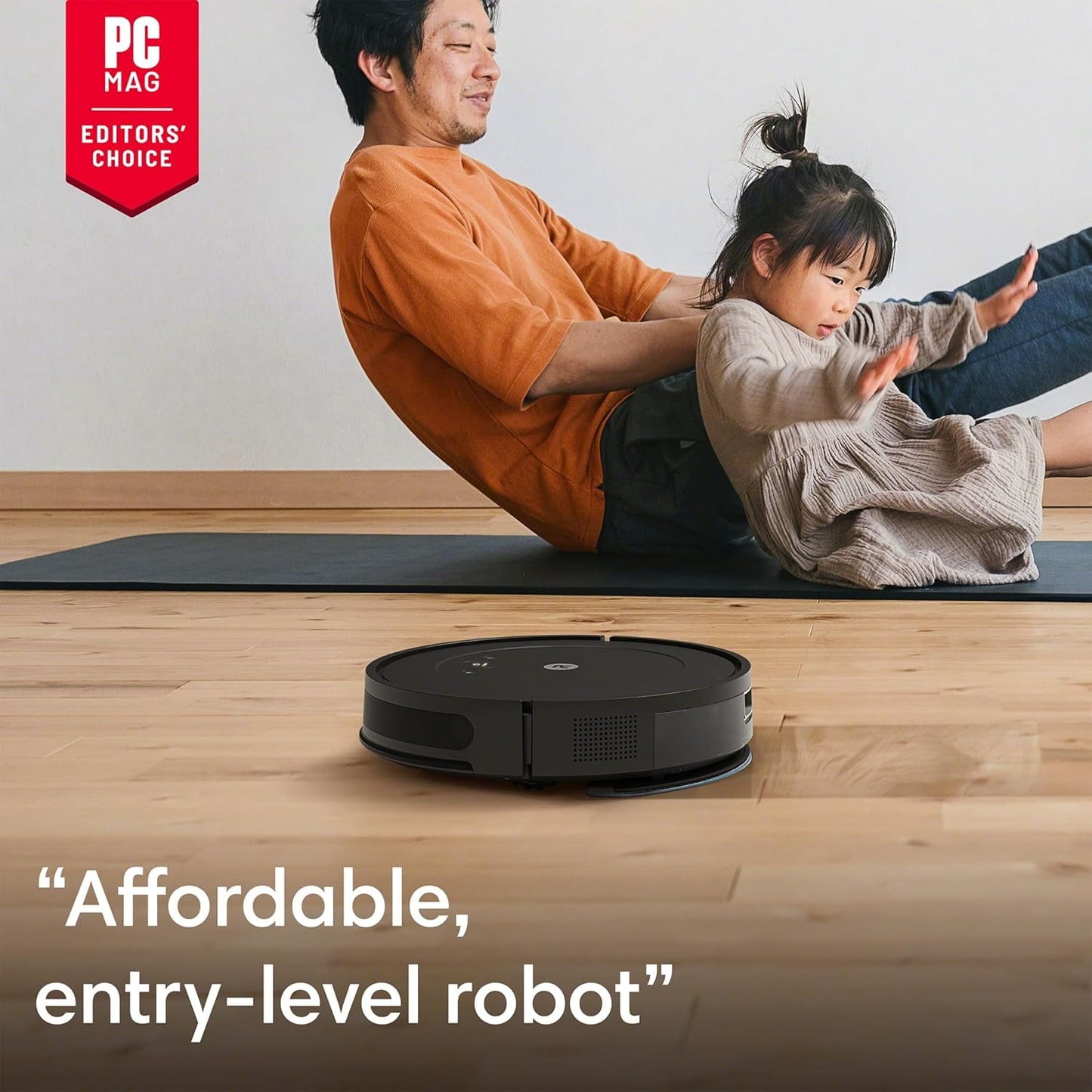 iRobot Roomba Combo Robot Vacuum &amp; Mop (Y0110) - Easy to use, Power-Lifting Suction, Vacuums and mops, Multi-Surface Cleaning, Smart Navigation Cleans in Neat Rows, Self-Charging, Alexa