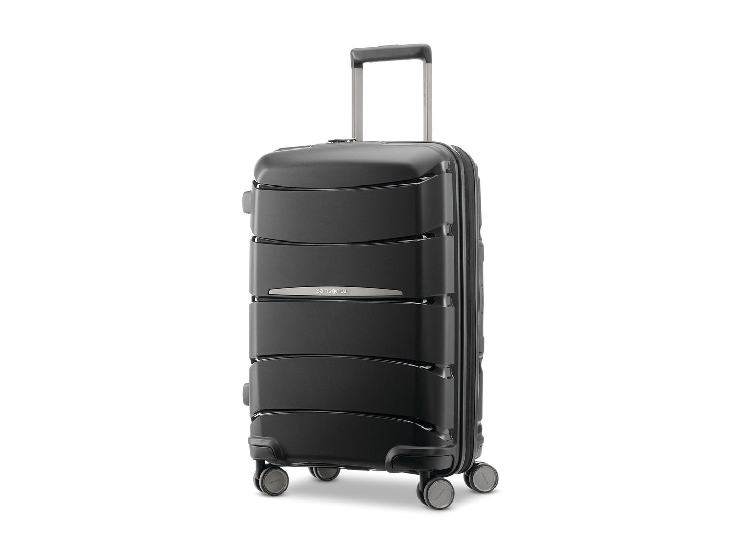 Samsonite Outline Pro - Spinner carry-on - hardside - polypropylene - midnight black