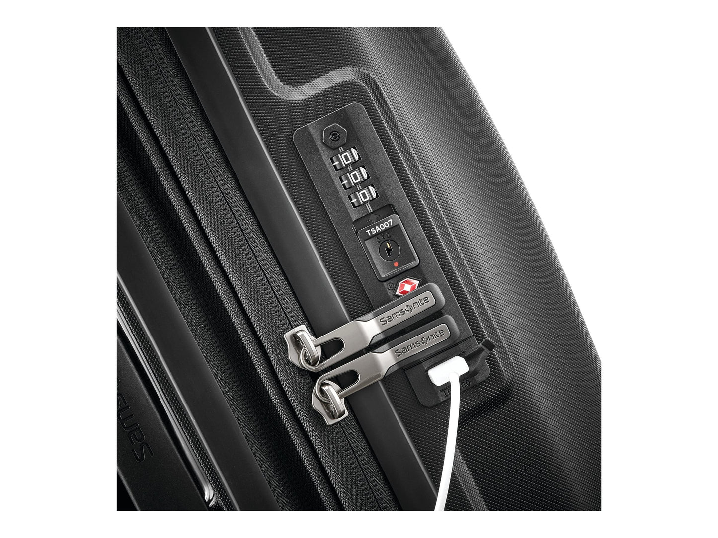 Samsonite Outline Pro - Spinner carry-on - hardside - polypropylene - midnight black