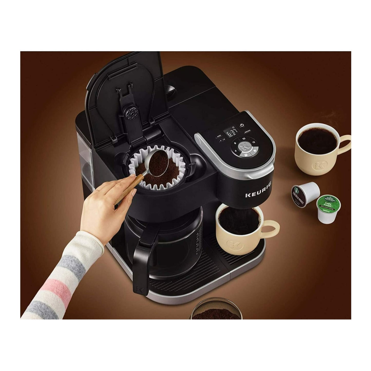 Keurig K-Duo Single Serve &amp; Carafe Coffee Maker