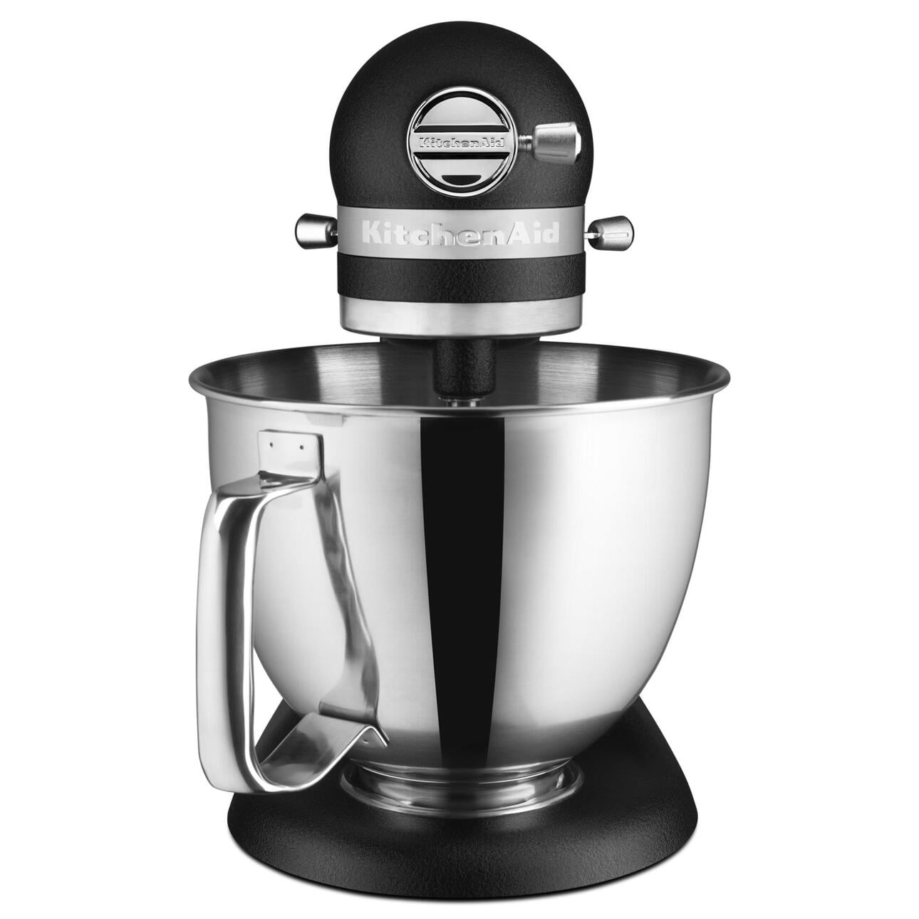 KitchenAid Artisan Mini 3.5 Quart Tilt-Head Stand Mixer, Cast Iron Black, KSM3316X