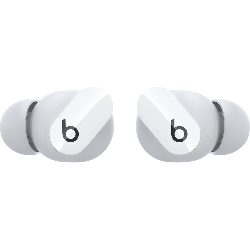 Beats by Dr. Dre Studio Buds Noise Canceling True Wireless In-Ear Headphones (White) Bundle with Accessories