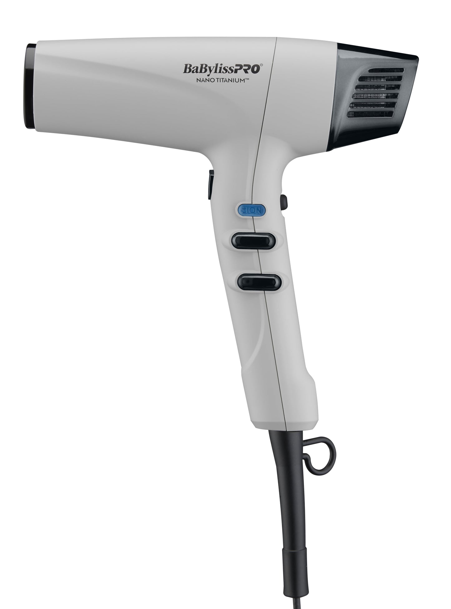 BaBylissPRO Nano Titanium Matte Black High-Speed Dual Ionic Dryer