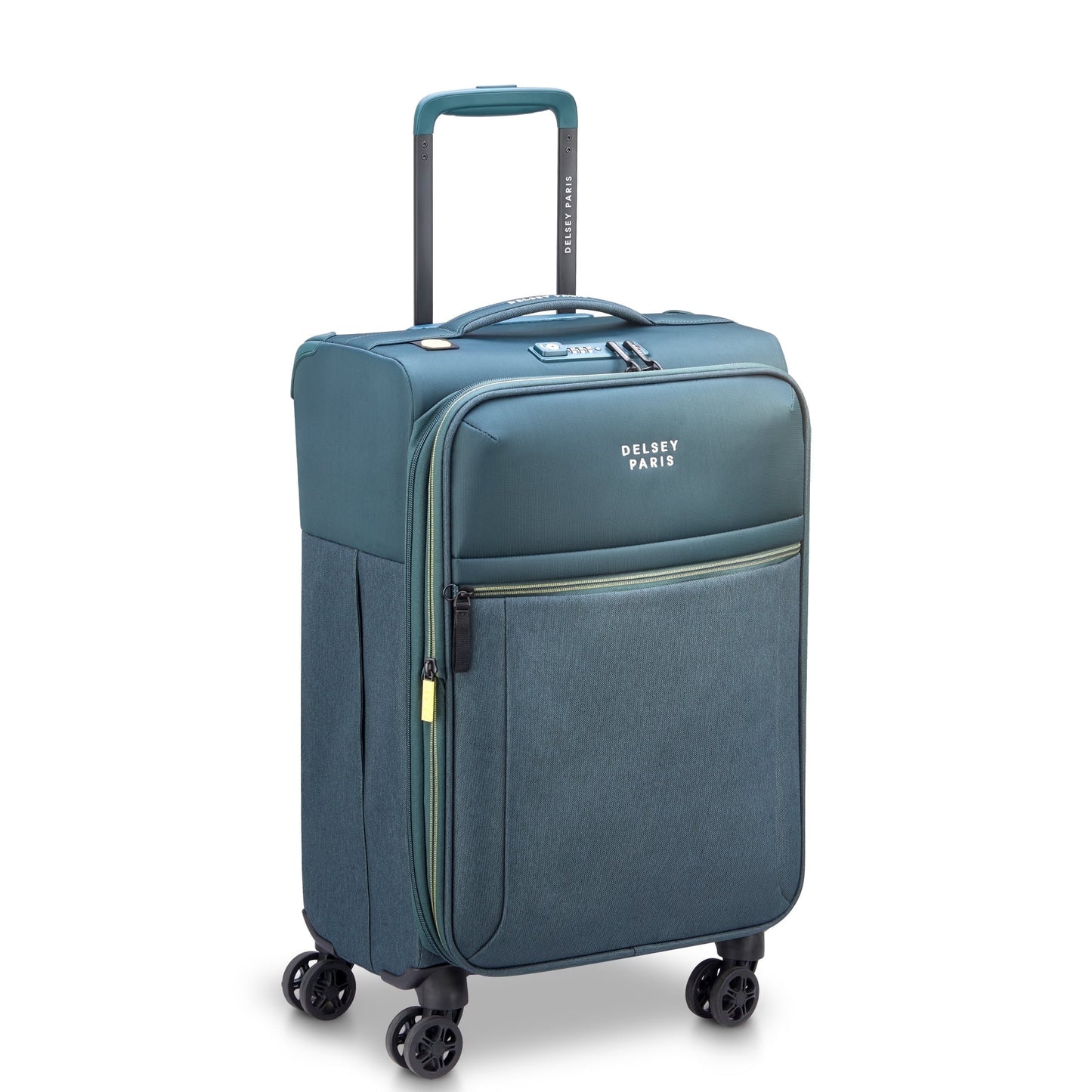 DELSEY PARIS Brochant 3.0 20" Carry-on Softside Expandable Luggage, Blacl