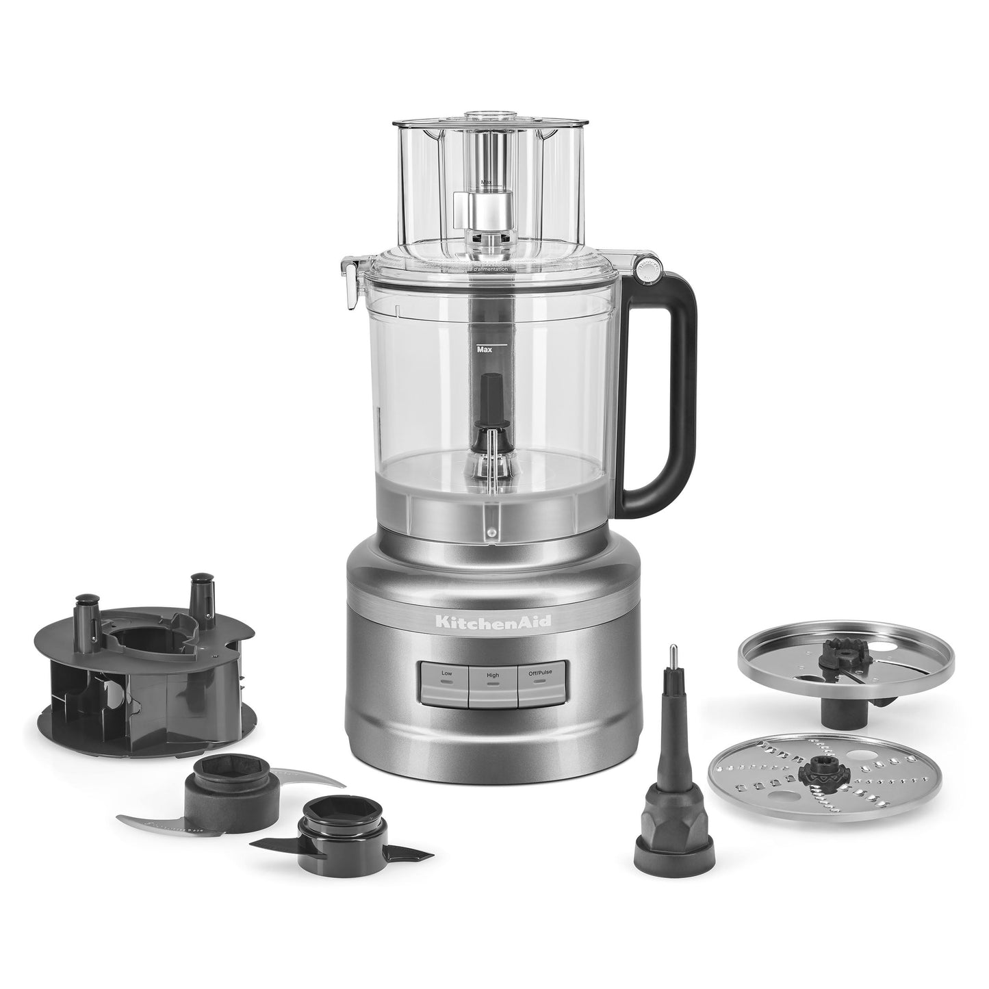 KitchenAid 13-Cup Food Processor, Black Matte, KFP1318
