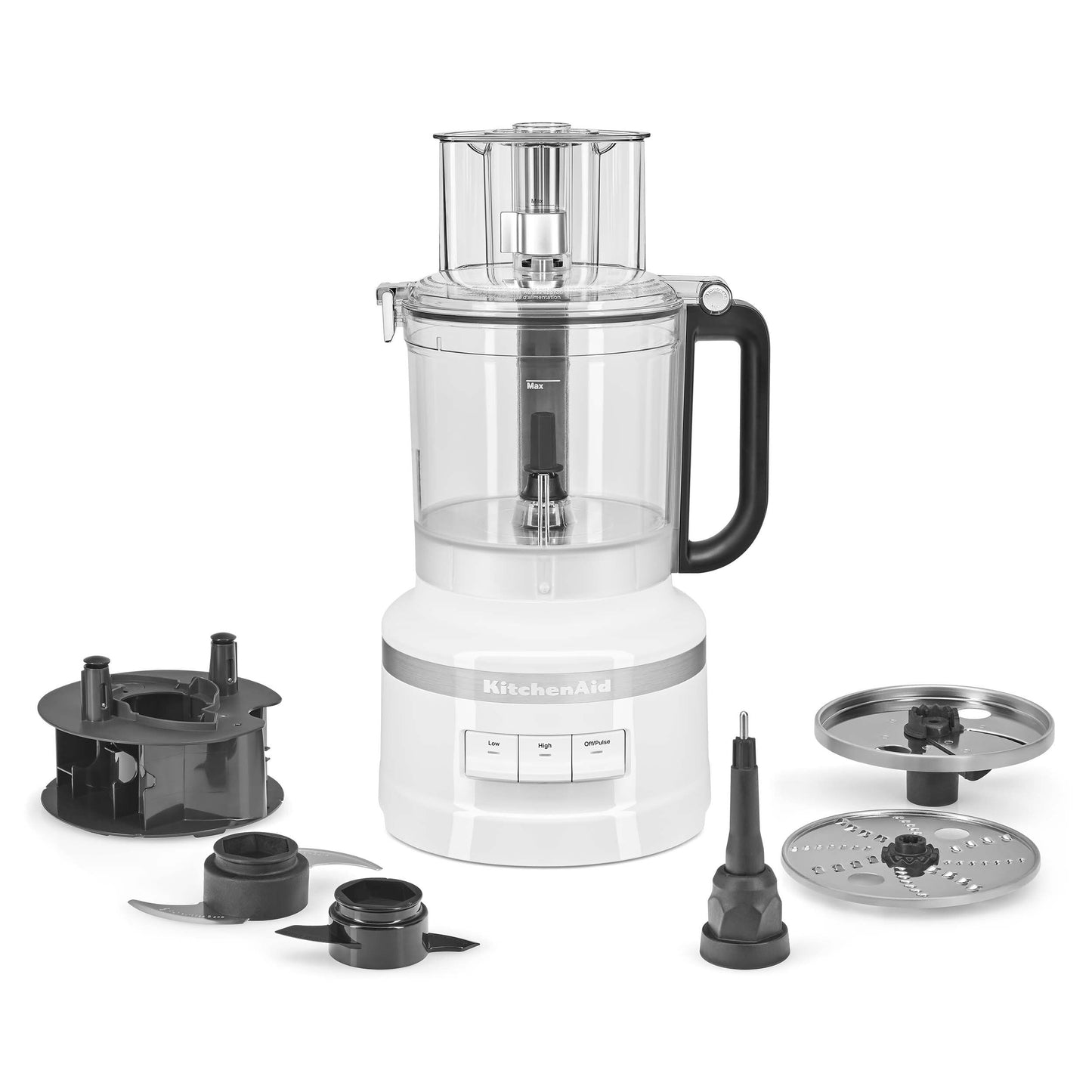 KitchenAid 13-Cup Food Processor, Black Matte, KFP1318